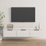 vidaXL Stenska omarica visok sijaj bela 102x30x20 cm konstruiran les Cene