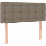  Krevet s oprugama i madracem smeđesivi 90x200 cm od tkanine | shoptok.hr