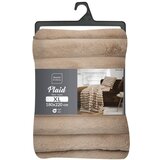 Douceur d intérieur Svetlo rjava odeja iz mikropliša 180x220 cm Boudoir – | Shoptok.si