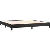  Za krevet crni 200x200 cm od umjetne kože | shoptok.hr