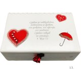  Personalizirane škatlice spominov za poroko in obletnico poroke – sporočilo ljubezni! - 13. - 154212 | Shoptok.si