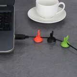 Onasi namizno držalo za kable roza zajček | Shoptok.si