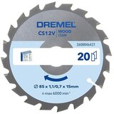 Dremel List krožne žage Blueprint CS500 (Premer žaginega lista: 85 mm, Izvrtina: 15 mm, Les) | Shoptok.si