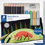 Staedtler set barvic black&amp;white design journey, 17 kosov Cene
