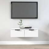 Furnova Stenska omarica bela 68x30x20 cm konstruiran les, (21949717) Cene