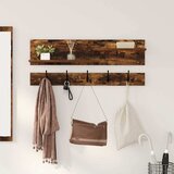  Vješalica za kapute na zidu Dimljeni hrast 90 x 15 x 36 cm | shoptok.hr