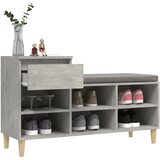 Ormarić za cipele boja betona 102x36x60 cm konstruirano drvo | Eponuda.ba