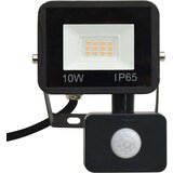 vidaXL LED reflektor sa senzorom 10 W topli bijeli | shoptok.hr