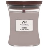 WoodWick SVEČA V KOZARCU CLASSIC MEDIUM FIRESIDE | Shoptok.si