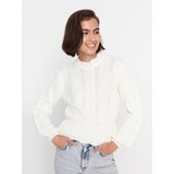 Trendyol Pulover naravno bela | Shoptok.si