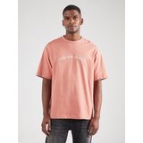 Calvin Klein Jeans Majica korala / bela | Shoptok.si