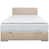 CARRYHOME POSTELJA Z VZMETNICO 90 cm x 200 cm , tekstil bež | Shoptok.si