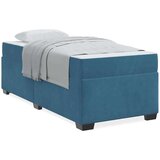  Konstrukcija postelje Temno modra 100 x 200 cm Žamet, (5000069886) | Shoptok.si