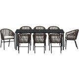 vidaXL set vrtnih stolica od 9 komada smeđeg PE ratana | shoptok.hr