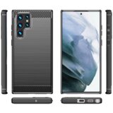  Silikonski ovitek za Samsung Galaxy S23 Ultra 5G - mat carbon črn | Shoptok.si
