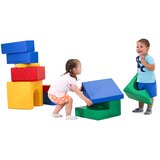  Jastučići za penjanje, meke igračke, 10-dijelni set jastučića za dijete (žive boje) | shoptok.hr
