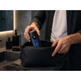  Moški aku. električni brivnik za obraz in brado USB LCD črn | Shoptok.si