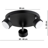 Brilagi LED spot svetiljka MONO 3xGX53/30W/230V crna | Eponuda.com