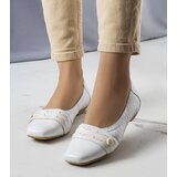 Gemre White ballet flats Lioma | Shoptok.si
