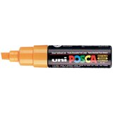 POSCA Uni flomaster; konica 8 mm prirezana; živo rumen, (21290557) Cene