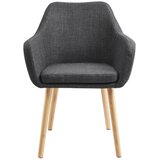Livetastic Naslanjač Holz, Temno Siva | Shoptok.si