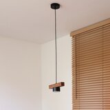  Duolla - visilica na lanku IRONLINE 1xGX53/3W/230V borovina/hrast/crna | Eponuda.com