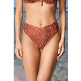 Hunkemöller Bikini hlačke 'Ari' karamel / bela Cene