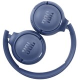 JBL brezžične naglavne slušalke T510BT modra Cene