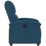  Naslonjač plavi baršunasti | shoptok.hr