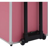 Kolica Voziček za ličila iz aluminija roza, (20960467) | Shoptok.si