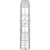  Gabion s žicom debljine 5 mm i mrežom 5x10 cm 100x10x50 cm | shoptok.hr