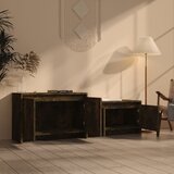 TV ormarić dimljena boja hrasta 146,5x35x50cm konstruirano drvo | shoptok.hr