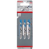 Bosch list ubodne testere U 118 G Basic for Metal - pakovanje 3 komada - 2608631770 | ePonuda.com