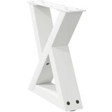  Noge za stolić 2 kom bijele 30x(30-31 3) cm čelik | shoptok.hr