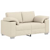 SOFA za dvije osobe Bež 160 cm Platnasta tkanina | shoptok.hr