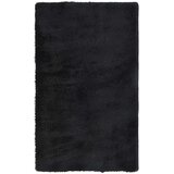  Čupavi tepih visokog flora “NAVARRA” crni 60x100 cm poliester - Crna 60 x 100 cm | shoptok.hr