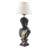 Opviq dawud - white whiteblackgold table lamp | ePonuda.com