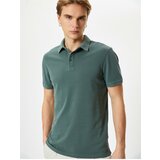 Koton Polo Neck T-Shirt Buttoned Short Sleeve Cotton Cene