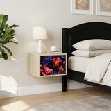  Wall-mounted noćni ormarić KIEL Hrast sonoma 36 x 33 x 25 cm | shoptok.hr