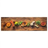 Maison Chic Kuhinjska Preproga, Rug pralna začimbe 45x150 cm žamet, (22121903) | Shoptok.si