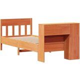 vidaXL Krevet s regalom za knjige bez madraca 75 x 190 cm od borovine | shoptok.hr