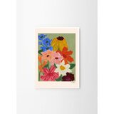 The Poster Club Plakat 50x70 cm Flowers on Sage Green – Carla Llanos – | Shoptok.si