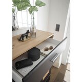XORA PREDSOBA črna, hrast artisan | Shoptok.si