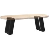  Noge za klub stolić U-oblik 2 kom Crne 30 x (30-31) cm Čelik | shoptok.hr