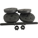 EB FIT 1033174 podesiva kompozitna bučica 10 kg – 4 × 2,5 kg utega, šipka 41 cm | shoptok.hr