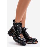 ARTIKER Lacquered Ankle Boots Women's Zipper Leather | Shoptok.si