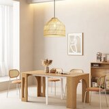  Immax 08264L - Visilica na sajli PELO 1xE27/40W/230V, prečnik 40 cm, ratan | Eponuda.com