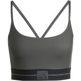 Adidas Ženski top Hyg Rib Bralett, Crni Cene