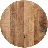 Bistro stolić Ø 60 x 76 cm od grubog drva manga | shoptok.hr