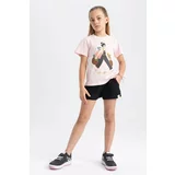 Defacto Girls Combed Cotton Shorts